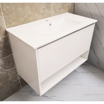 Wall Hung Vanity Poli Series 900mm White